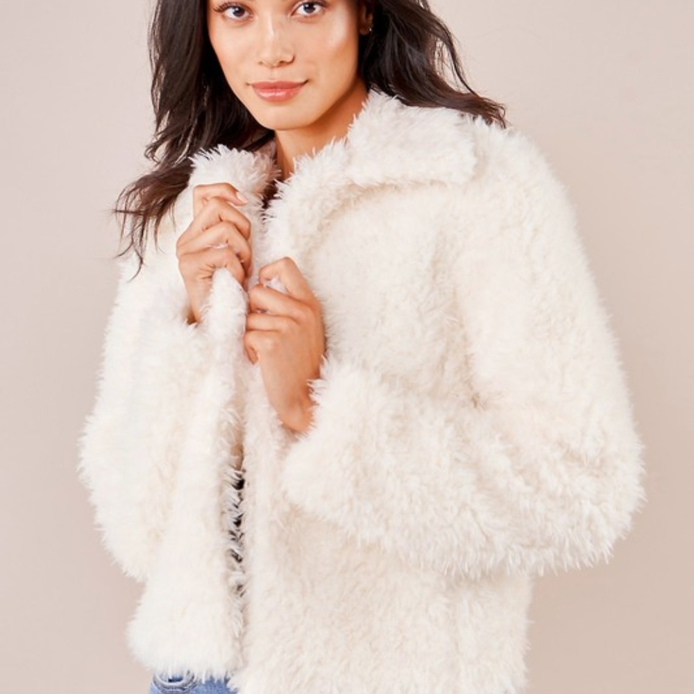NWT Faux Fur Jacket